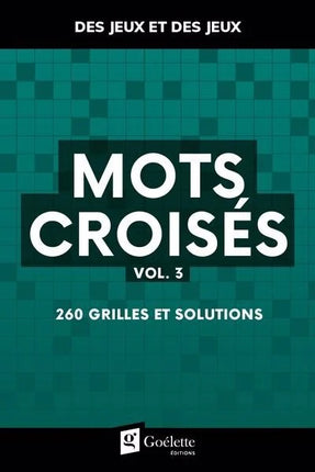 Crosswords, vol. 3: 260 grids and solutions