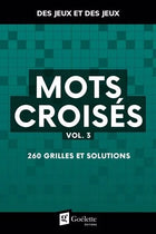 Crosswords, vol. 3: 260 grids and solutions