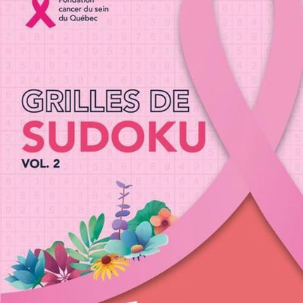Sudokus vol. 2: Quebec Breast Cancer Foundation