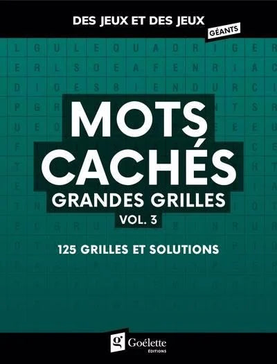 Mots cachés grandes grilles, vol.3