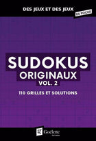 Sudokus originaux vol. 2