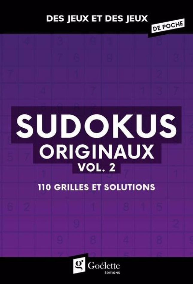 Sudokus originaux vol. 2