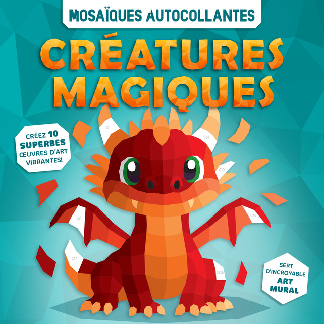 Créatures magiques Mosaïques autocollants
