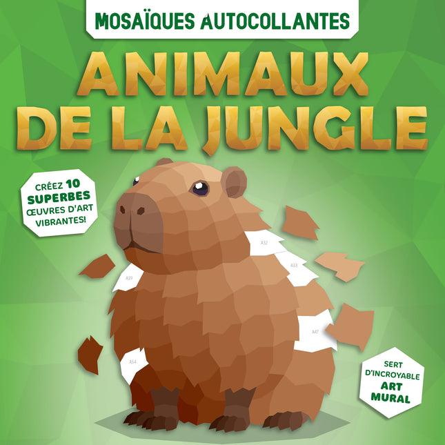 Animaux de la jungle Mosaïques autocollants