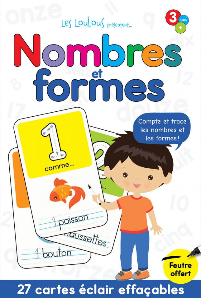 Nombres et formes : Compte et trace les nombres et les formes!