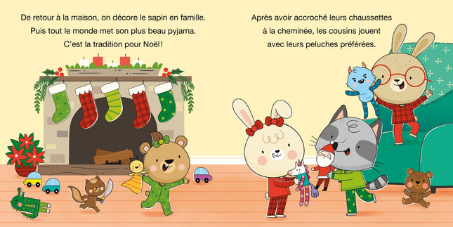 Zac et Zazou Un Noël en pyjama