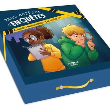 Mon coffret d'enquêtes - 1 livre + 6 accessoires