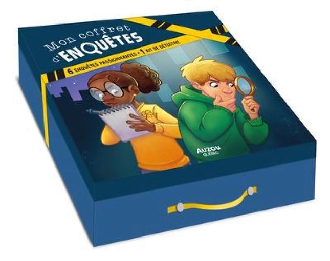 Mon coffret d'enquêtes - 1 livre + 6 accessoires