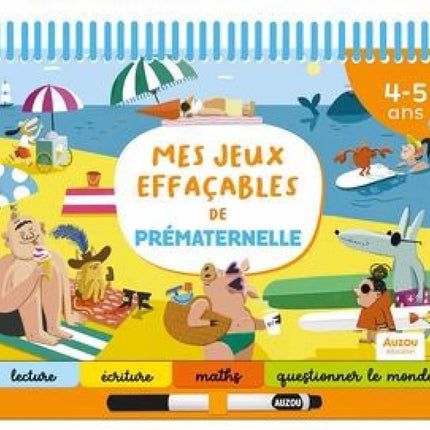 Mes jeux effaçables de prématernelle