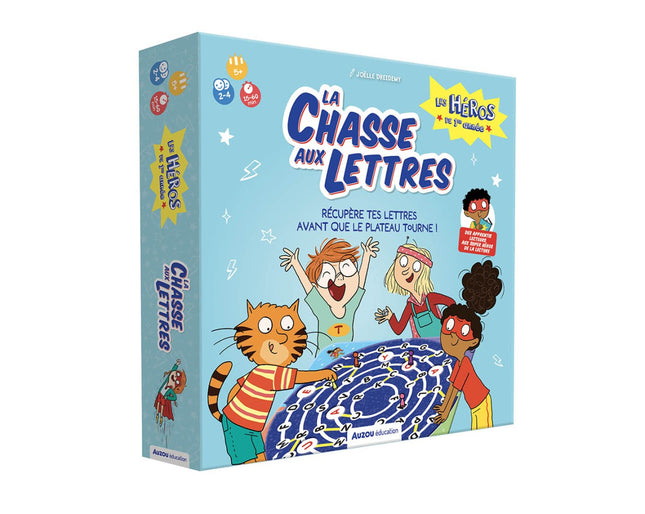 Les héros de 1re année - la chasse aux lettres