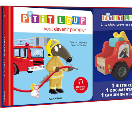 P'tit Loup - Mon Coffret Pompier Québec