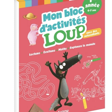 Mon bloc d'activités Loup - 1re année