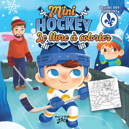 Mini hockey - Le livre à colorier