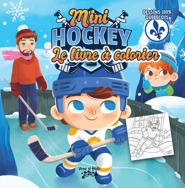 Mini hockey - Le livre à colorier