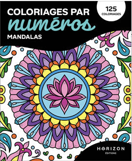 Coloriages par numéros - Mandalas