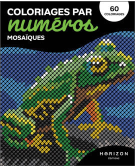 Coloriages par numéros - Mosaïques