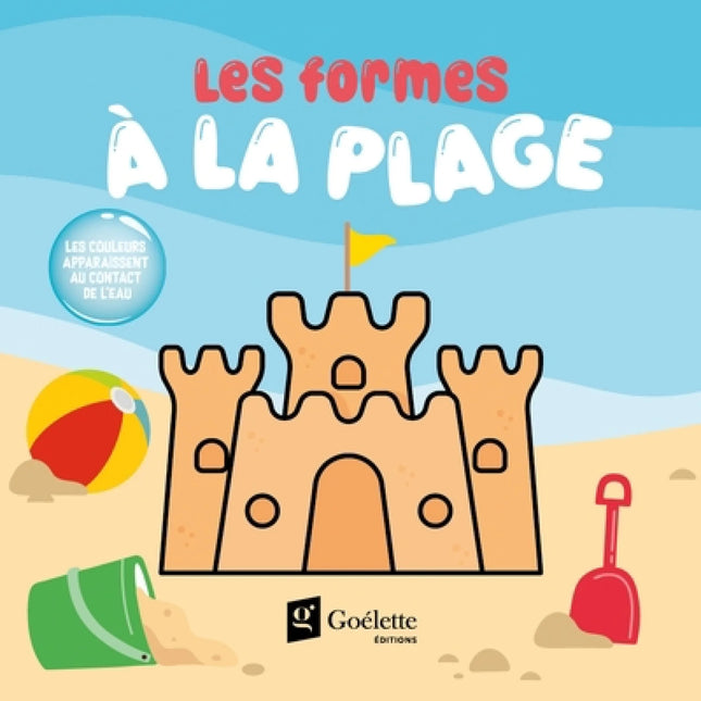 Les formes à la plage - livre de bain