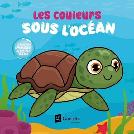 Les couleurs sous l'océan - livre de bain