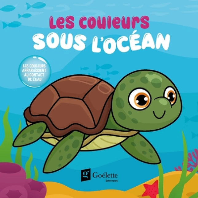 Les couleurs sous l'océan - livre de bain