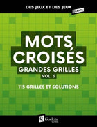 Large Grid Crosswords Vol. 3: 115 Grids and Solutions