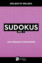 Sudokus vol. 7 : 260 grilles et solutions