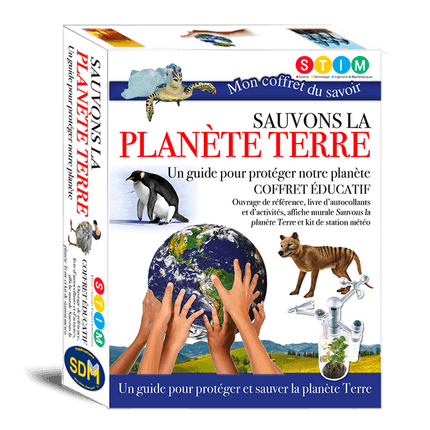 Mon coffret du savoir – Sauvons la planète terre