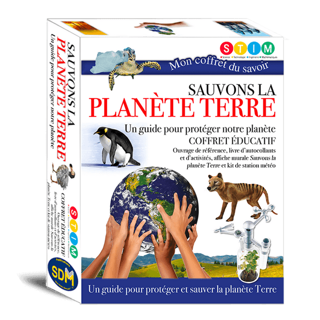 Mon coffret du savoir – Sauvons la planète terre