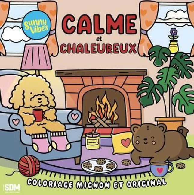 Sunny Vibes : Calme et chaleureux - Coloriage mignon et original