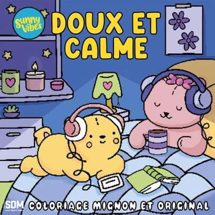 Sunny Vibes : Doux et calme - Coloriage mignon et original