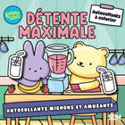 Sunny Vibes : Détente maximale - Autocollants mignons et amusants