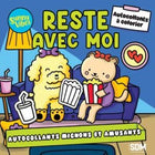 Sunny vibes - reste avec moi (autocollants)