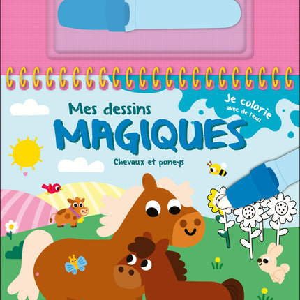 Mes dessins magiques : Chevaux et poneys