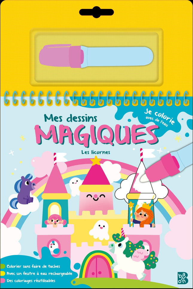 Mes dessins magiques - Les licornes