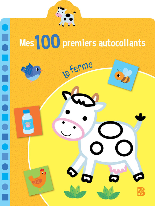 Mes 100 premiers autocollants - La ferme