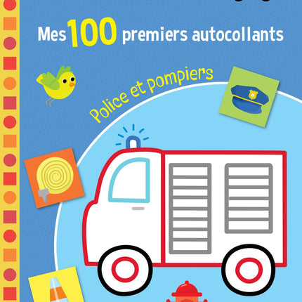 Mes 100 premiers autocollants - Police & pompiers