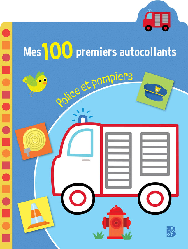 Mes 100 premiers autocollants - Police & pompiers