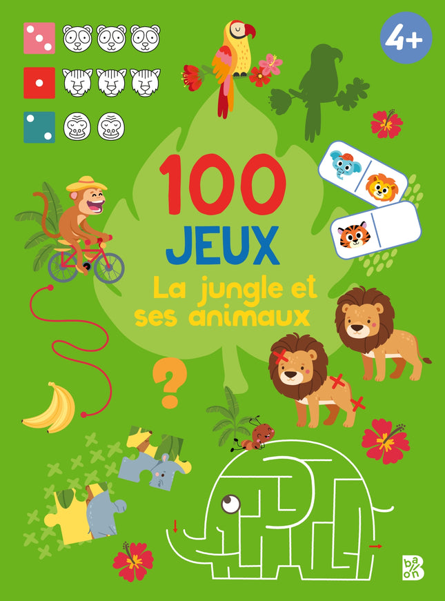 100 jeux - La jungle et ses animaux