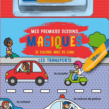 Mes premiers dessins magiques - Les transports