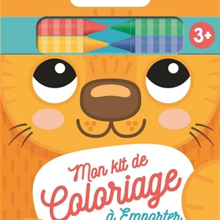 Cat - My On-the-Go Coloring Kit 3+
