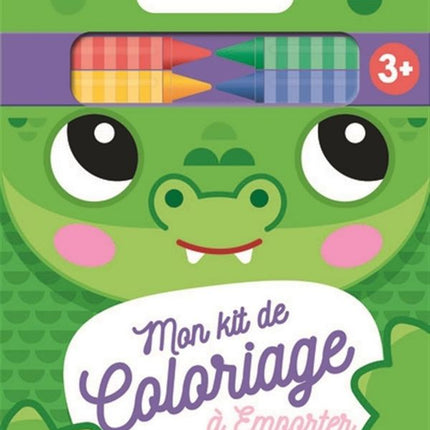 Crocodile - My On-the-Go Coloring Kit 3+