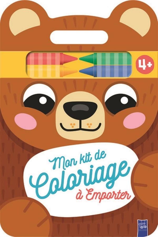 Ours - Mon kit de coloriage à emporter 4+