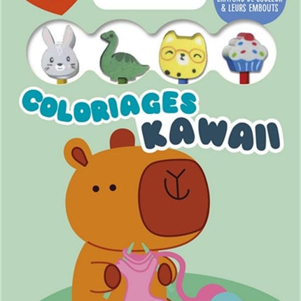 Le capybara - Emporte-moi - Coloriages kawaii