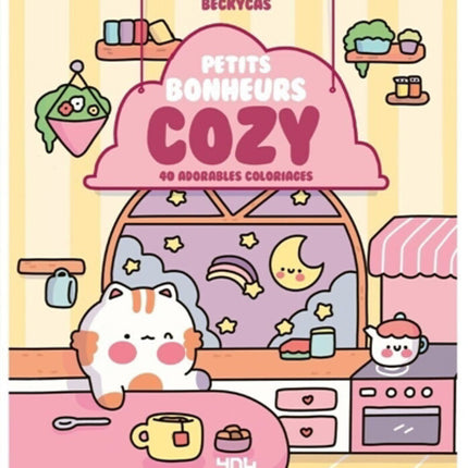 Petits bonheurs cosy : 40 adorables coloriages
