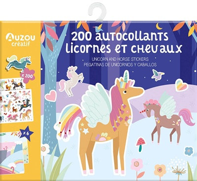 Unicorns and Horses: 200 Stickers