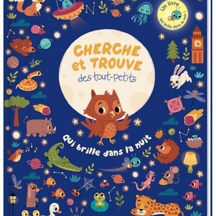 Cherche et trouve des tout-petits : qui brille dans la nuit