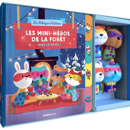 Coffret marionnettes à doigts - les mini-héros de la forêt