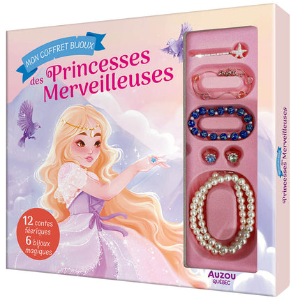 My Wonderful Princess Jewelry Box - 12 Fairy Tales 6 Magical Jewels