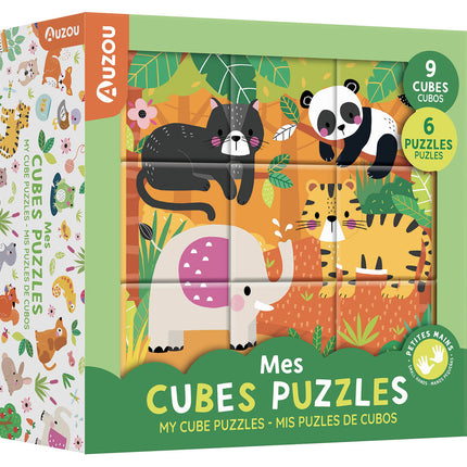 Mes cubes puzzle - Animaux mignons