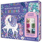 My beautiful sequin paintings: an enchanted world