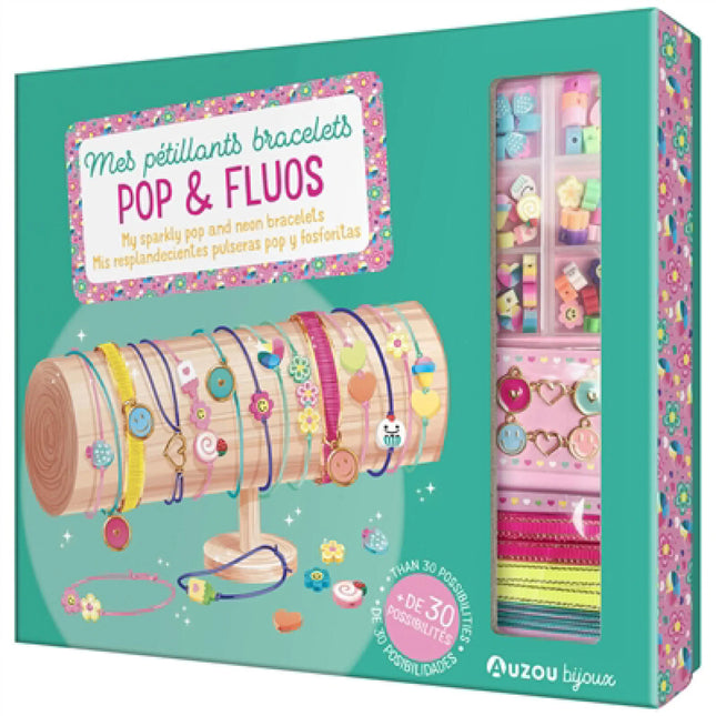 My sparkling pop & neon bracelets: 30+ possibilities